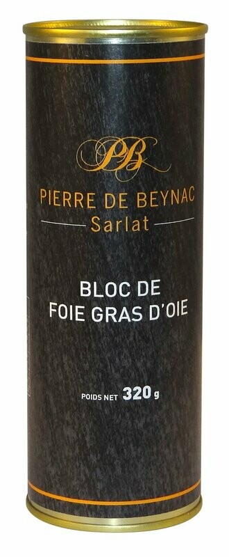 Bloc de foie gras d'oie du Périgord 200g