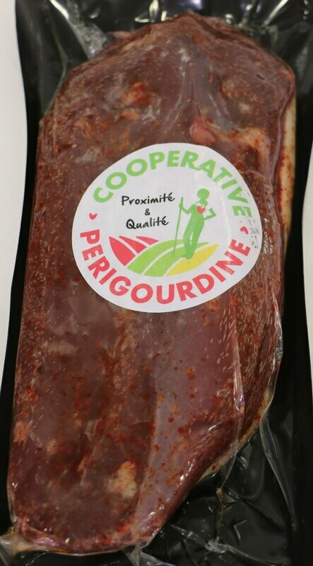 Magret de Canard gras séché au piment d'espelette