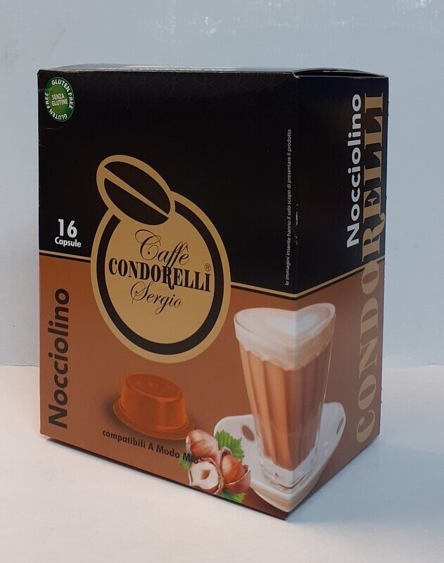 16 Capsule  compatibili a modo mio Nocciolino Caffè CondoRE
