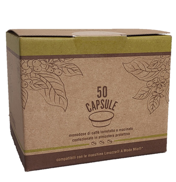 50 Capsule Oro Caffè CondoRE compatibili a Modo Mio