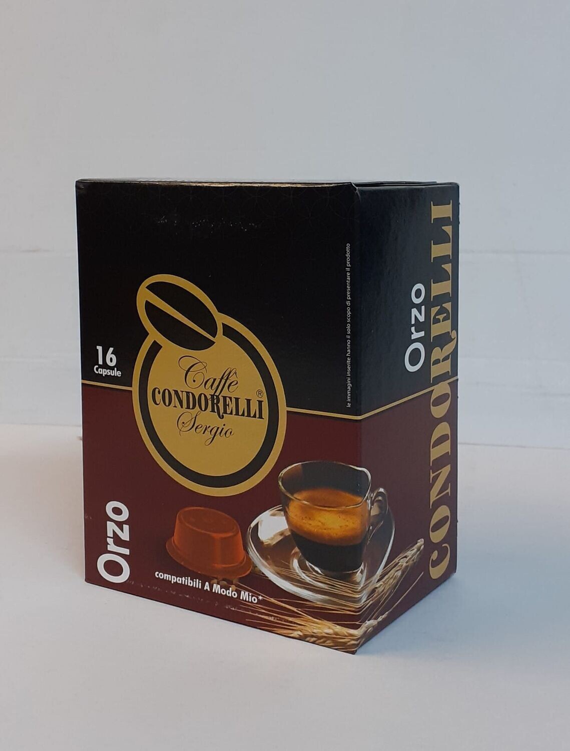 16 Capsule  compatibili a modo mio caffè Orzo Caffè CondoRE