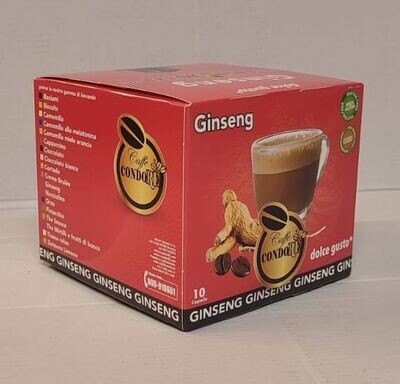 10 Capsule Ginseng Compatibili Dolce Gusto