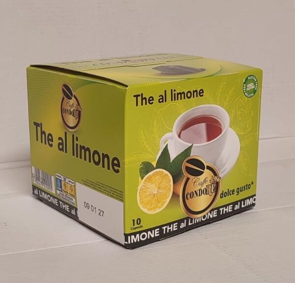 10 Capsule Thè al Limone Compatibili Dolce Gusto