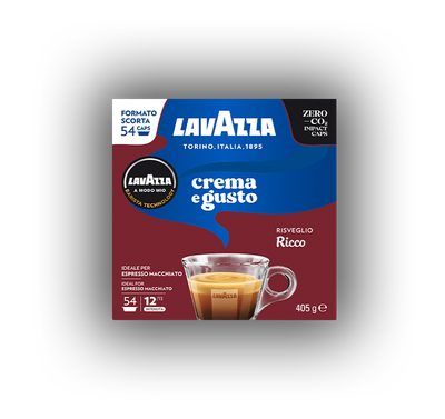 Lavazza A Modo Mio Crema e Gusto Ricco 108 capsule