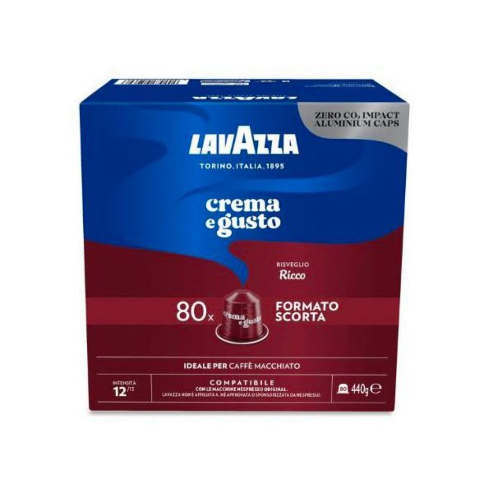 240 capsule Lavazza compatibili Nespresso Crema e Gusto Ricco Offerta Spedizione Gratuita