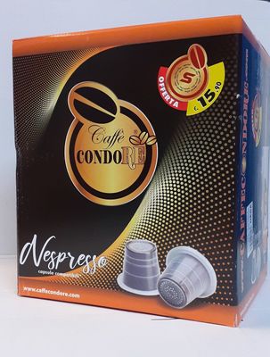 100 Capsule Caffè CondoRE Intenso Compatibile Nespresso OFFERTA TEMPORANEA