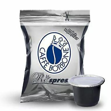 100 Capsule Caffè Borbone Respresso miscela NERA Compatibili Nespresso 100 Capsule Caffè Borbone Respresso miscela NERA Compatibili Nespresso