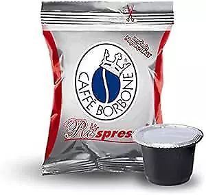 100 Capsule Caffè Borbone Respresso miscela rossa Compatibili Nespresso 100 Capsule Caffè Borbone Respresso miscela rossa Compatibili Nespresso