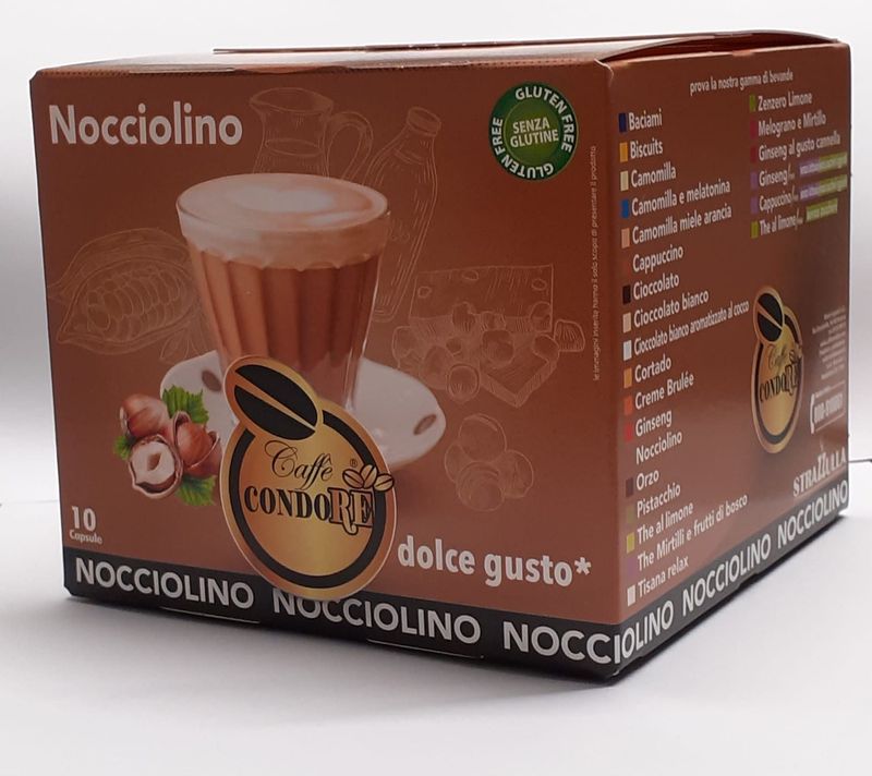 80 Capsule Nocciolino Compatibili Dolce Gusto OFFERTA TEMPORANEA Spedizione Inclusa 80 Capsule Nocciolino Compatibili Dolce Gusto OFFERTA TEMPORANEA Spedizione Inclusa