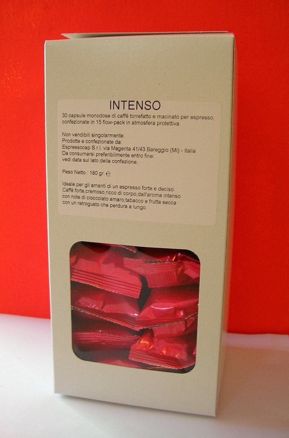 Gusto Intenso Espresso Cap  Cod.74001v-pro (120)