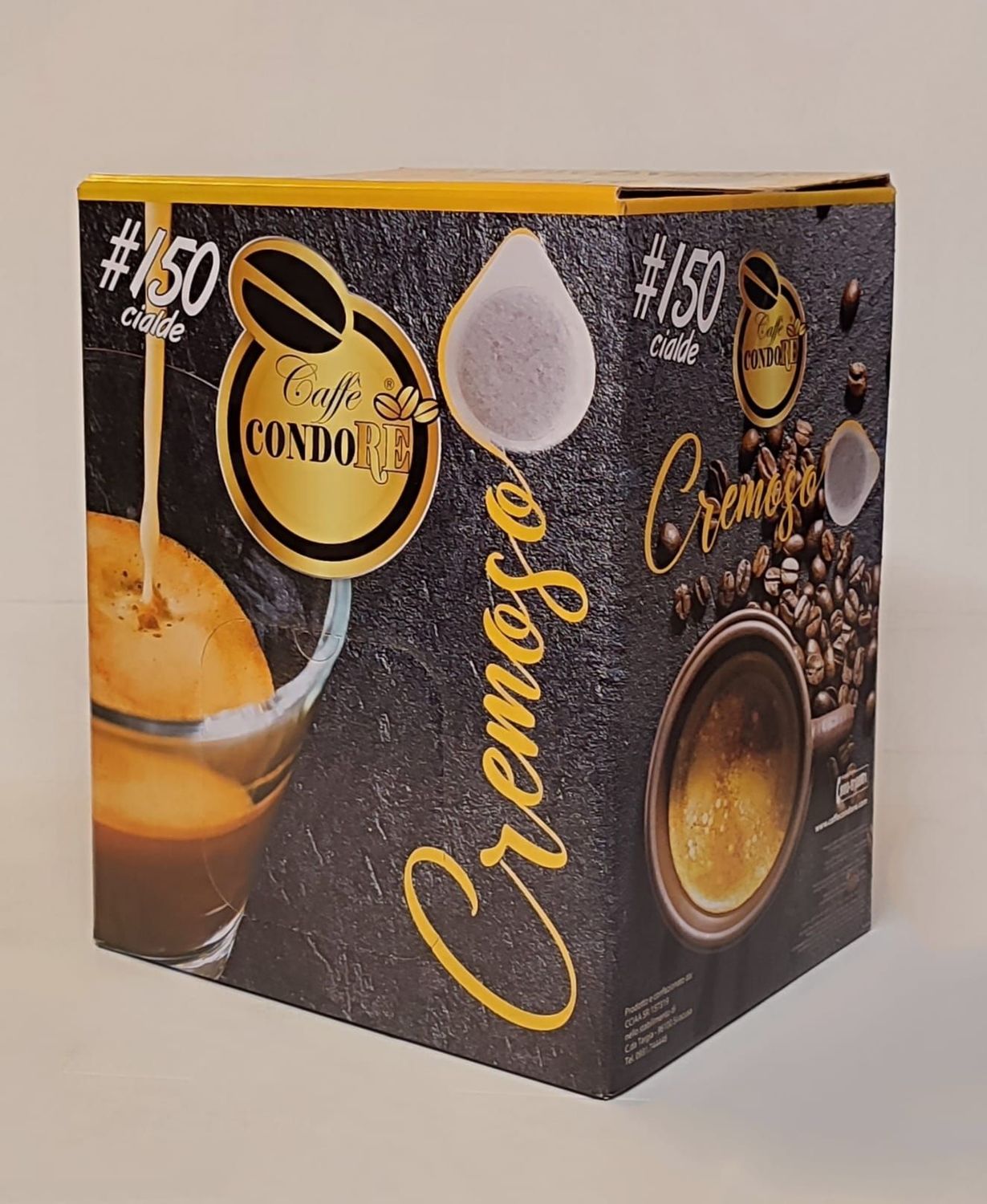 150 CIALDE FILTRO CARTA Caffè CondoRE Cremoso-SPEDIZIONE GRATUITA