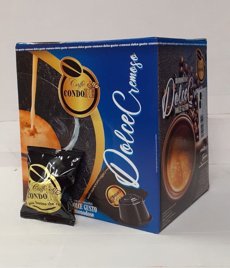 Compatibili DOLCE GUSTO 50 capsule Caffè CondoRE Cremoso