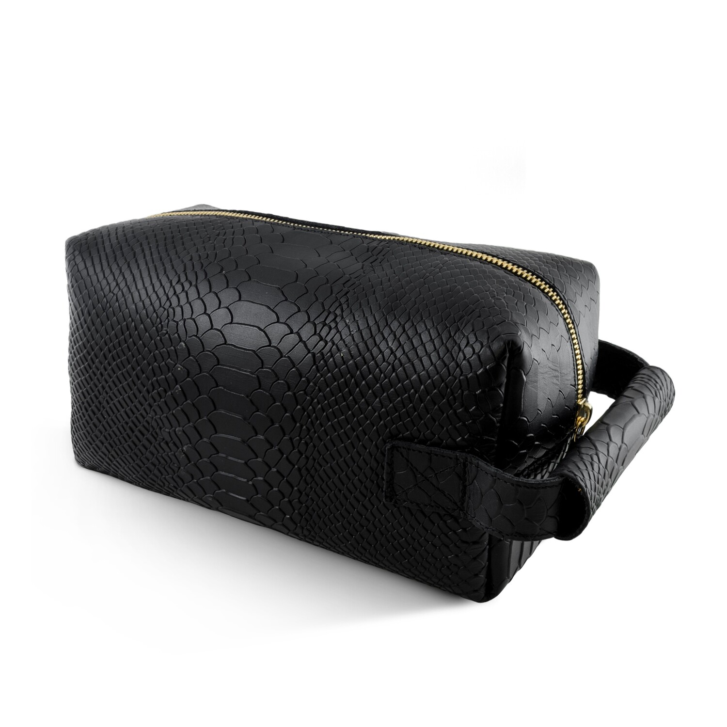 NECESER NEGRO PHYTON / cierre dorado