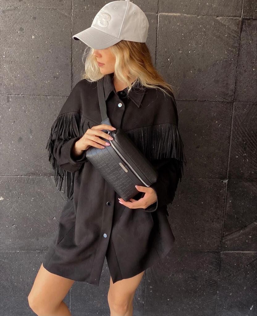 BELT BAG NEGRA COCO