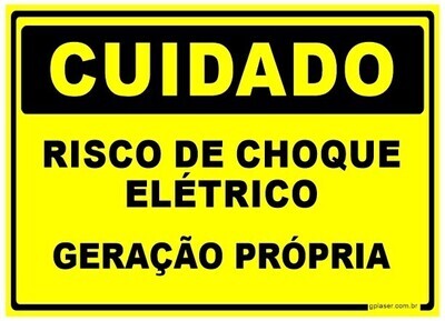 Placas de Sinalização de Segurança