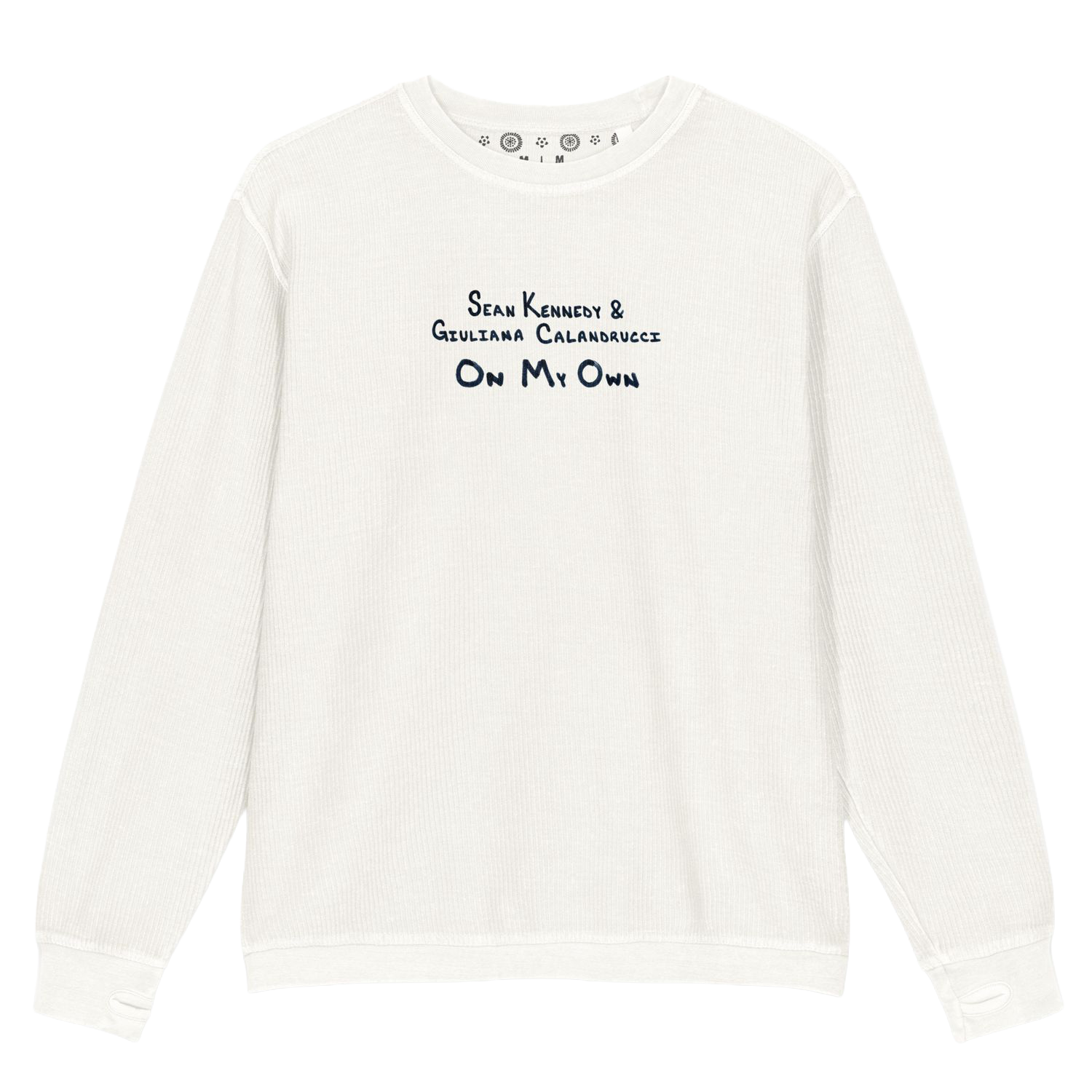 On My Own Cord Sweatshirt