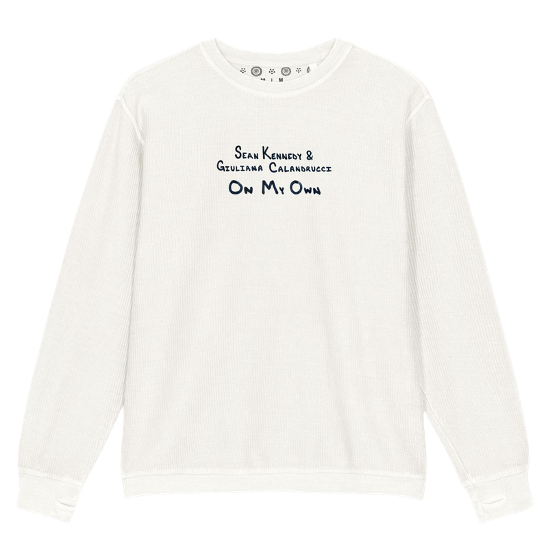 On My Own Cord Sweatshirt