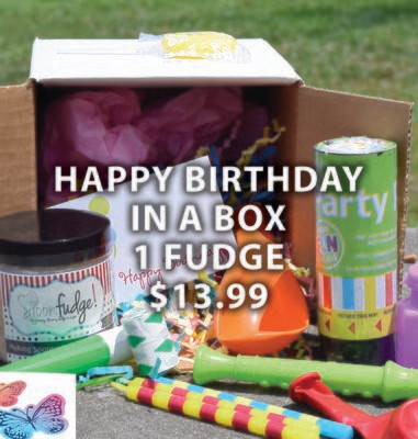 Birthday Party In A Box - 1 Fudge