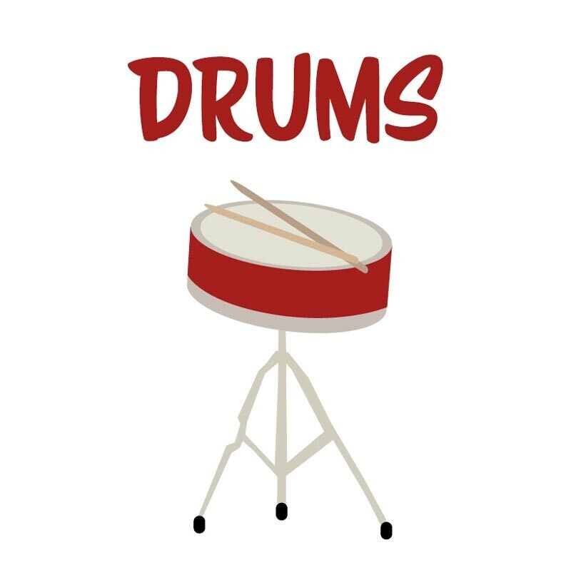 Summer Drums - June 2 - July 28, Mondays 4:00pm-4:45pm