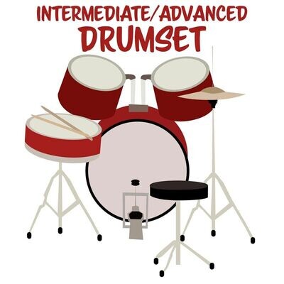 Drumset Intermediate/Advanced - Fridays 4:00-4:45pm