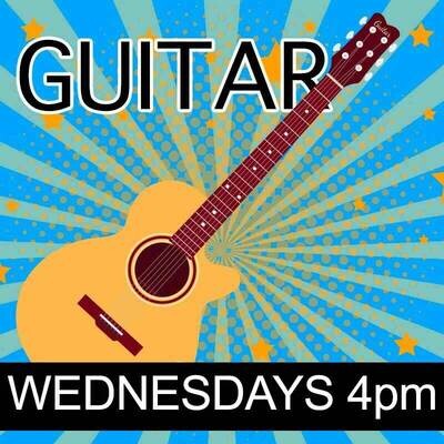 Guitar - Wednesdays 4:00pm-4:45pm