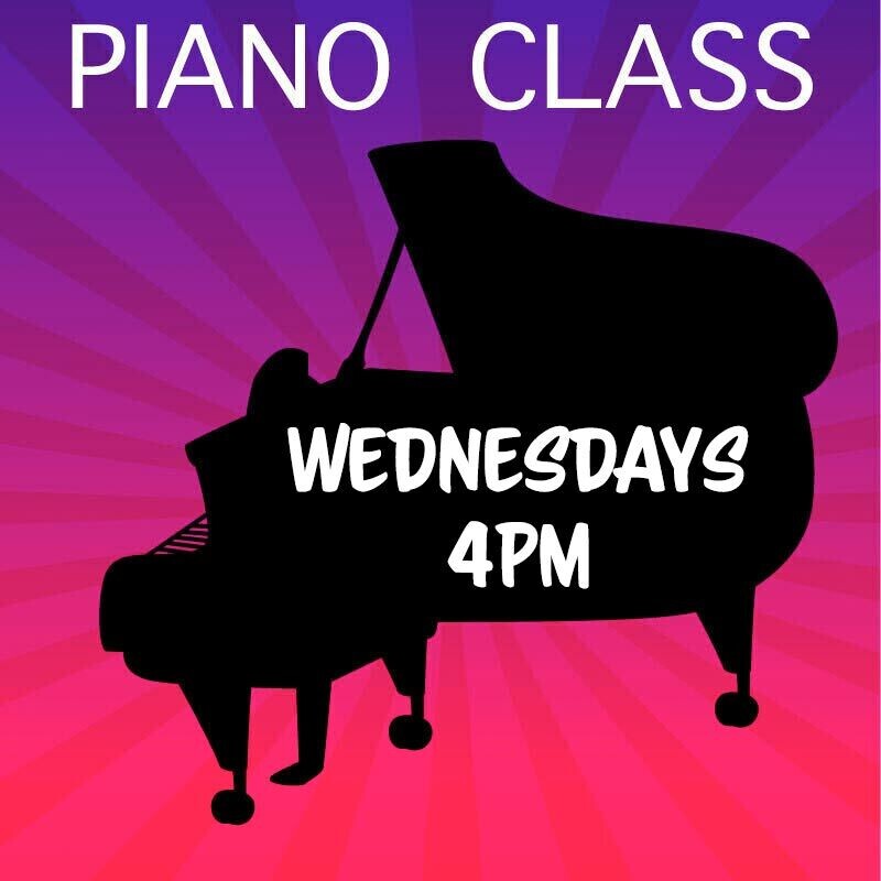 Piano - Wednesdays 4:00-4:45pm