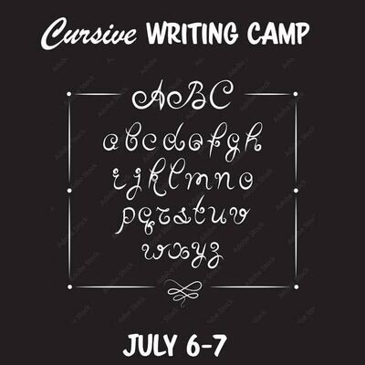 Cursive Writing Camp - July 6-7