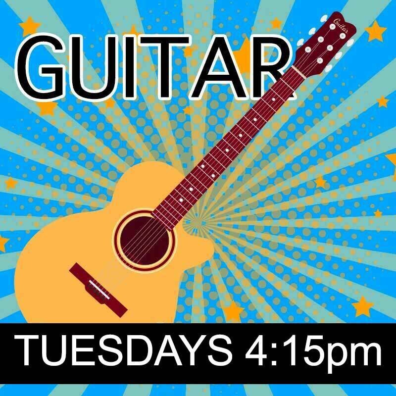 Guitar - Tuesdays 4:15pm-5pm