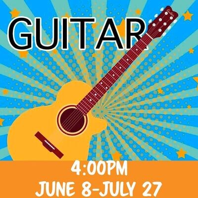 Guitar - Thursdays 4:00pm-4:45pm Guitar - Thursdays 4:00pm-4:45pm