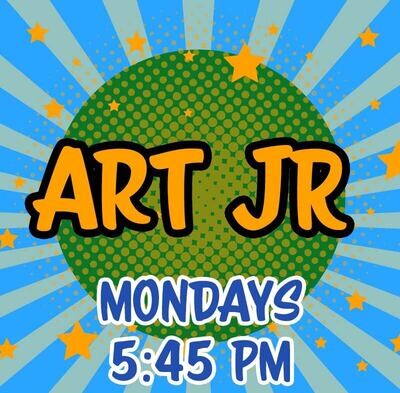 Art Jr (ages 2-5) - Mondays 5:45pm-6:30pm