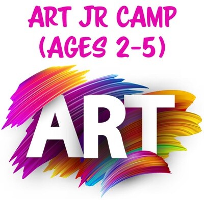 Art Jr Camp (ages 2-5), June 3-5 - M-W 11am-12pm