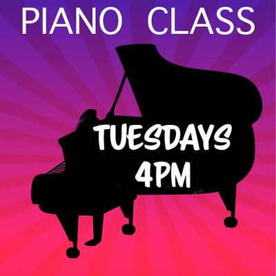 Piano - Tuesdays 4:00-4:45pm