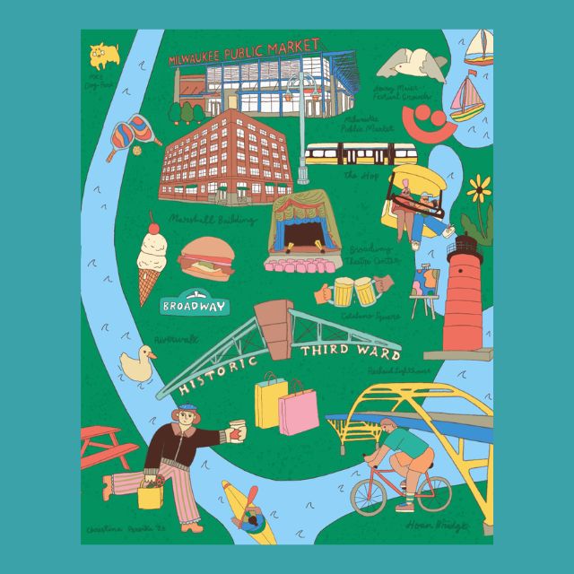 Third Ward Map Print