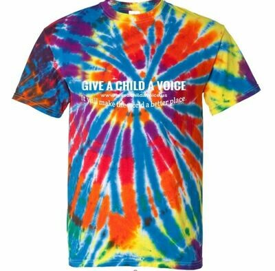 Tie Dye Tee - Give a Child a Voice