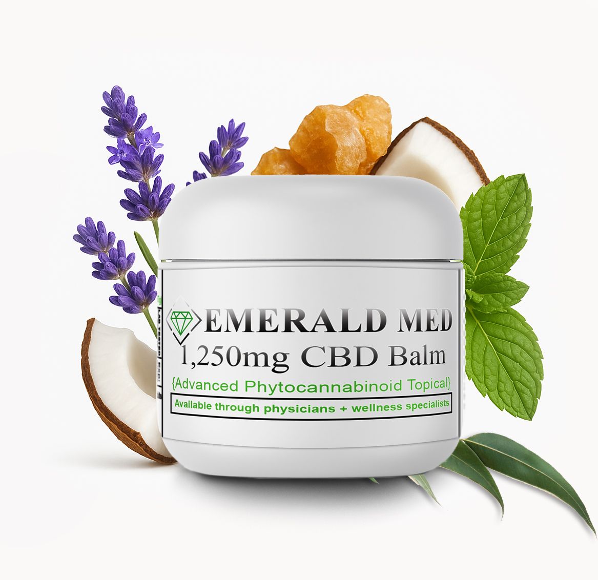 CBD Balm- 1250 MG - New Super Strength 0.0 thc