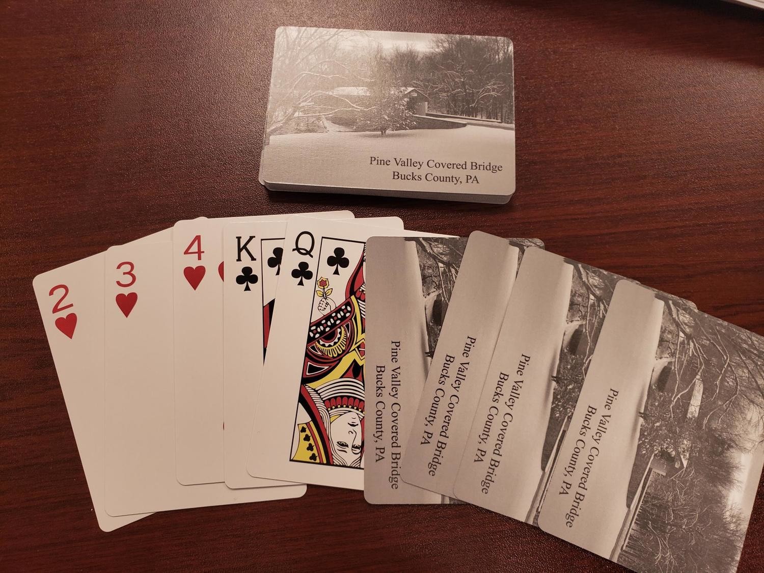 Pine Valley Covered Bridge Playing Cards