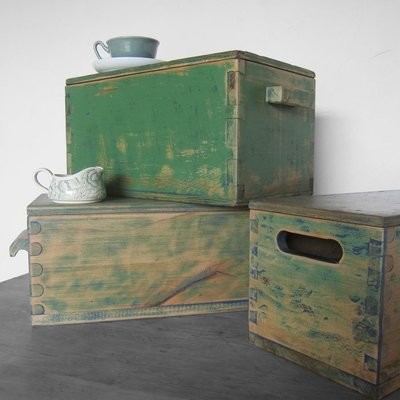 CRATES, TRUNKS AND BOXES