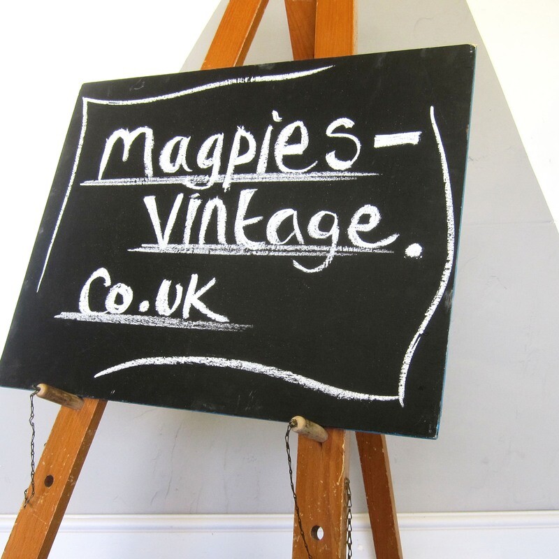 School Blackboard Chalk Board Easel Stand Menu board Wedding Event Planner Triang