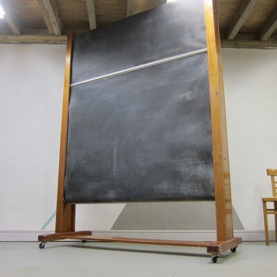 Vintage School Blackboard Revolving Chalkboard Wilson Garden