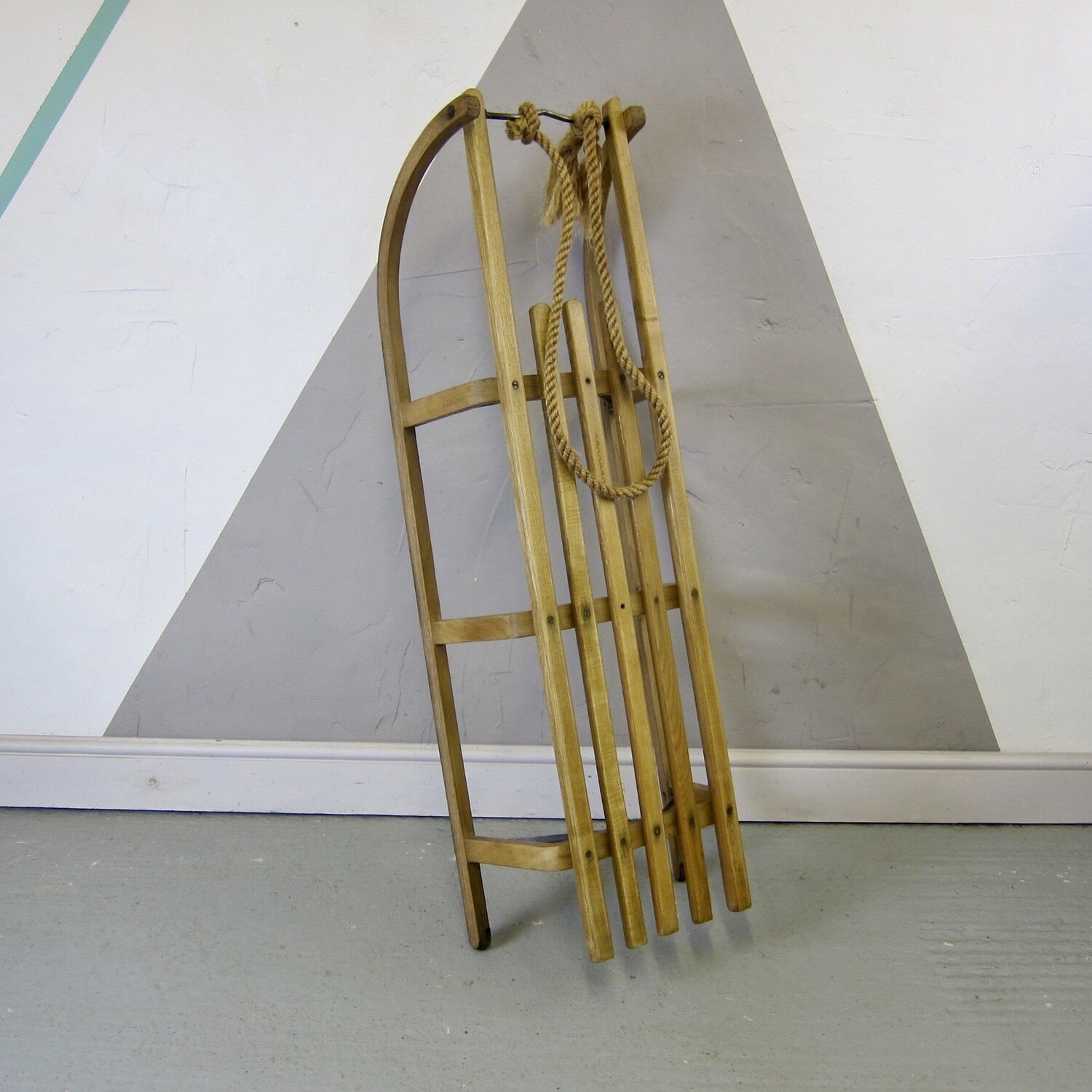 Vintage Traditional Wooden Sledge
