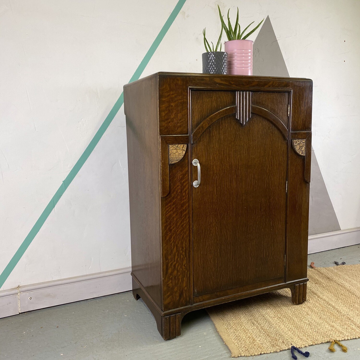 1930s Art Deco Storage Cupboard