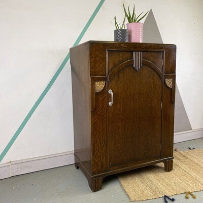 1930s Art Deco Storage Cupboard