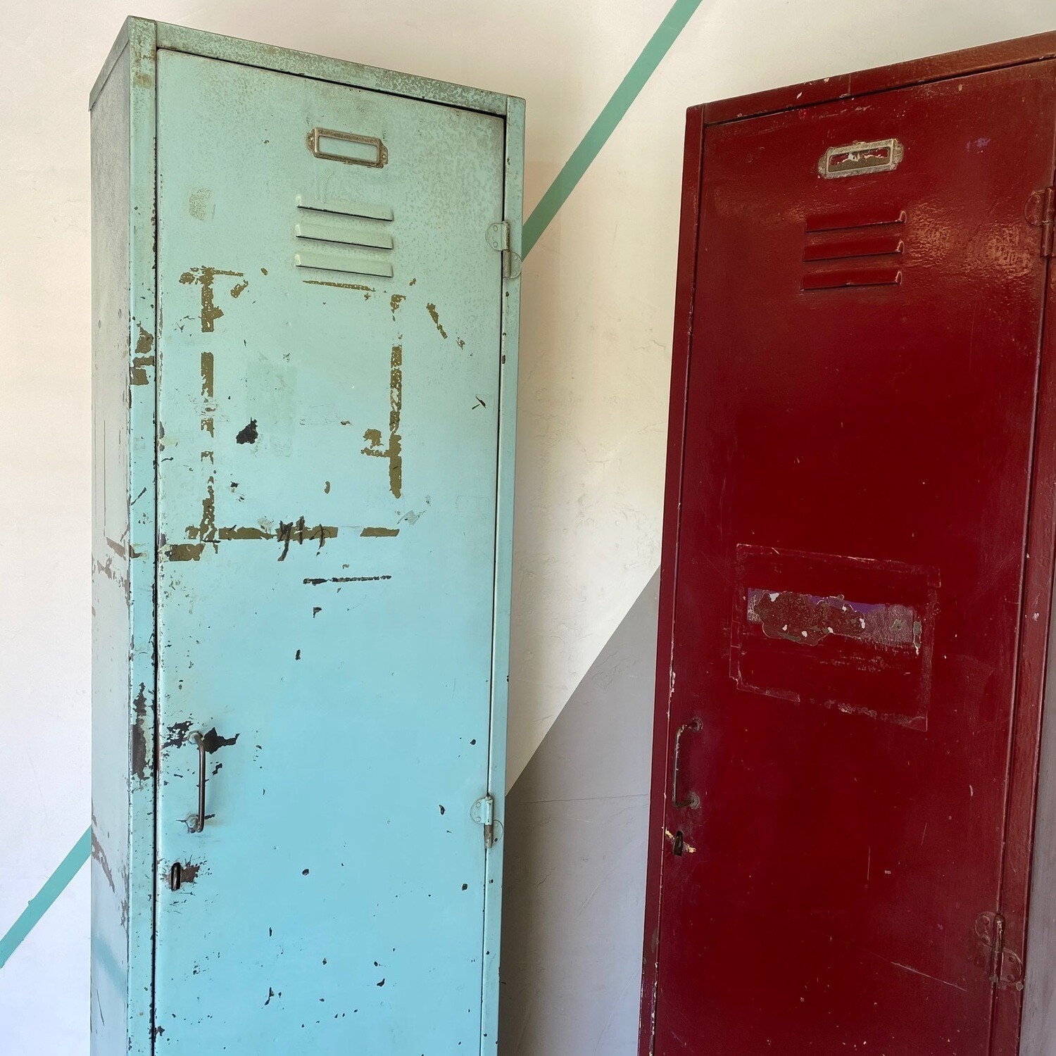 Industrial Steel Metal Locker Coat Hall Storage Cupboard