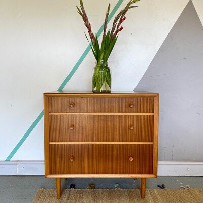 Mid Century Vintage Chest Storage Drawers Sideboard