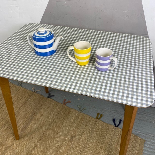 Mid Century Vintage Formica Kitchen Table