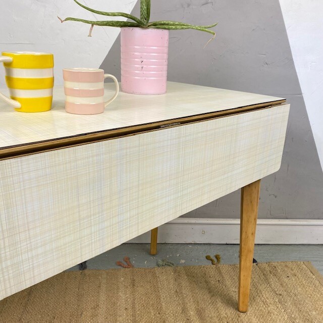 Vintage Mid Century Formica Kitchen Table