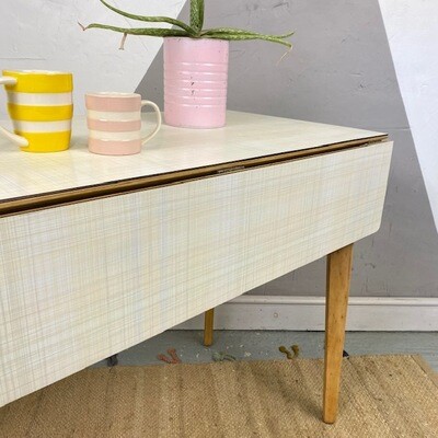 Vintage Mid Century Formica Kitchen Table