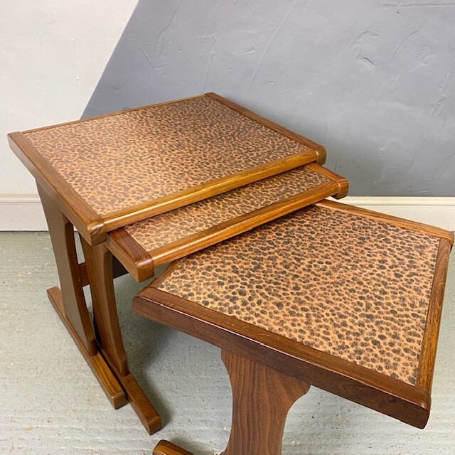 Copper nest sale of tables
