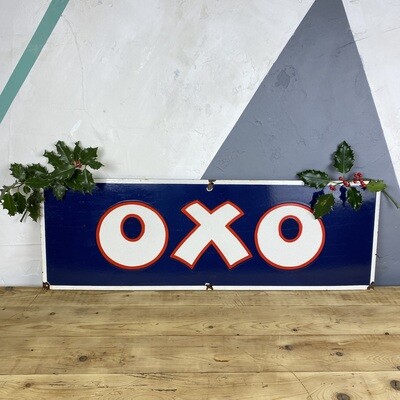 Antique OXO advertising Sign kitchen display