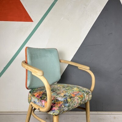 Mid Century Vintage 1960s Chair Seat Modernist